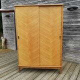 Vintage wardrobe sliding doors