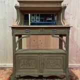 Low Art Nouveau oak sideboard