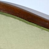 Small Mahogany Backsplash Daybed, Return from Egypt Style – Early 20th Century