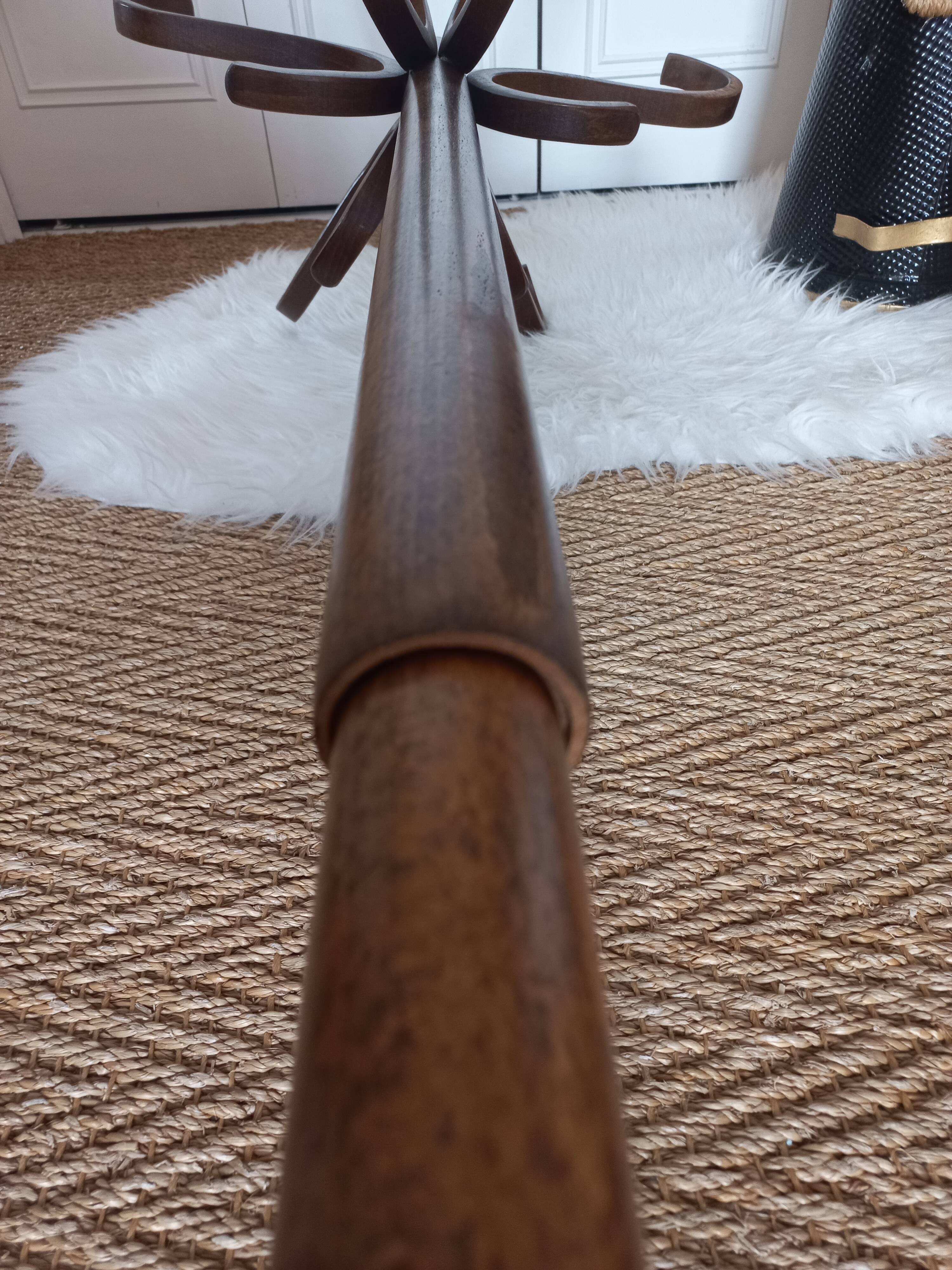 Vintage parrot coat rack