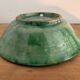 Tito Ubeda Spanish green ceramic fruit cup