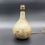 Ceramic lamp gres pyrite pear shape style