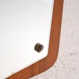 Scandinavian teak mirror, 1960s