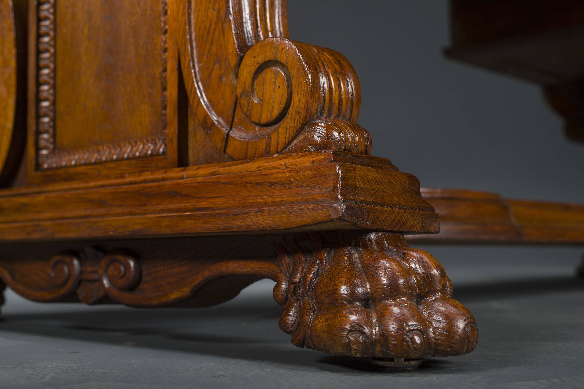 Vintage Neo-Renaissance Desk, 1920s