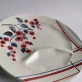 Ensemble de 6 assiettes Digoin Sarreguemines Cytise