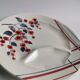 Set of 6 plates Digoin Sarreguemines Cytise