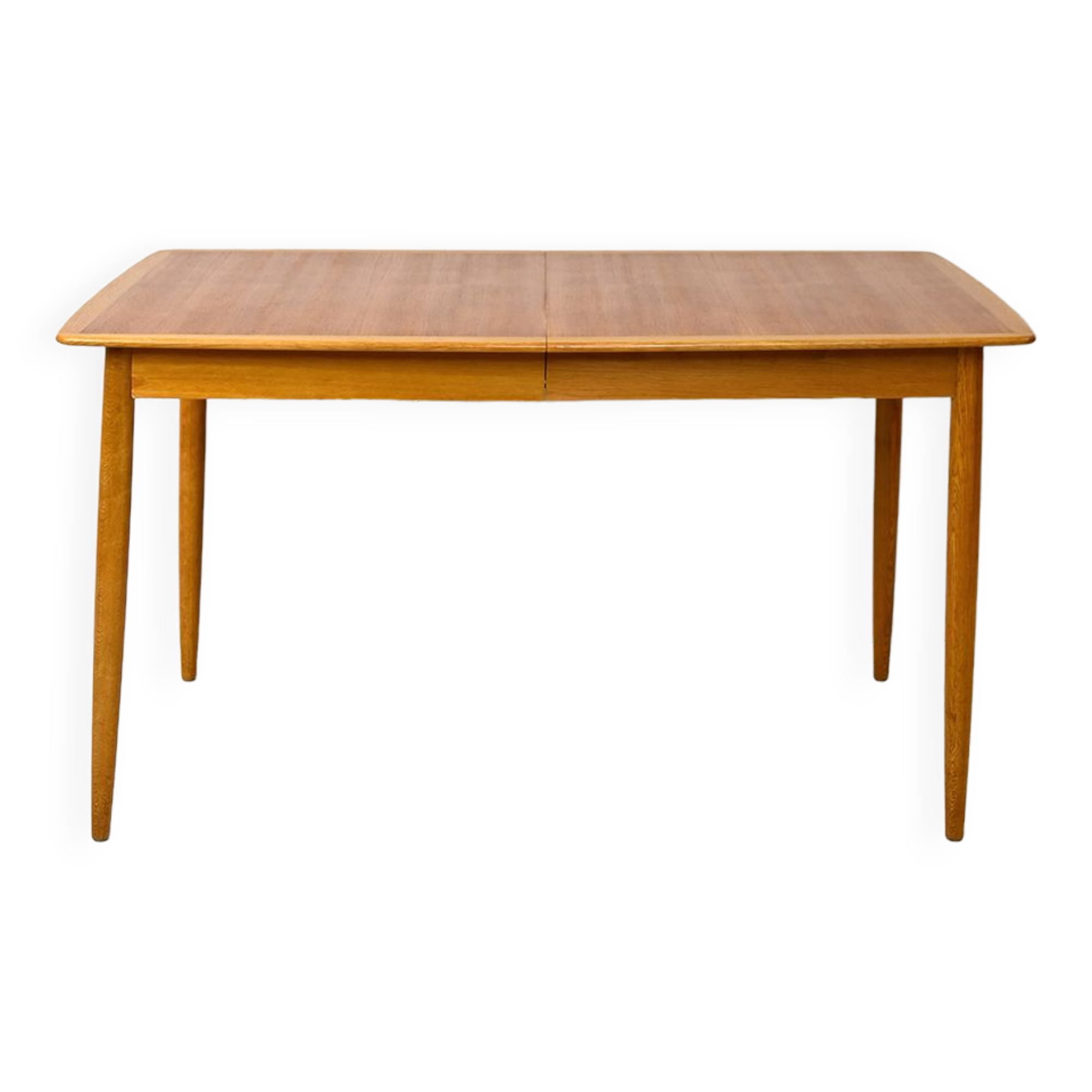 Vintage extendable teak and oak table