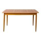 Vintage extendable teak and oak table