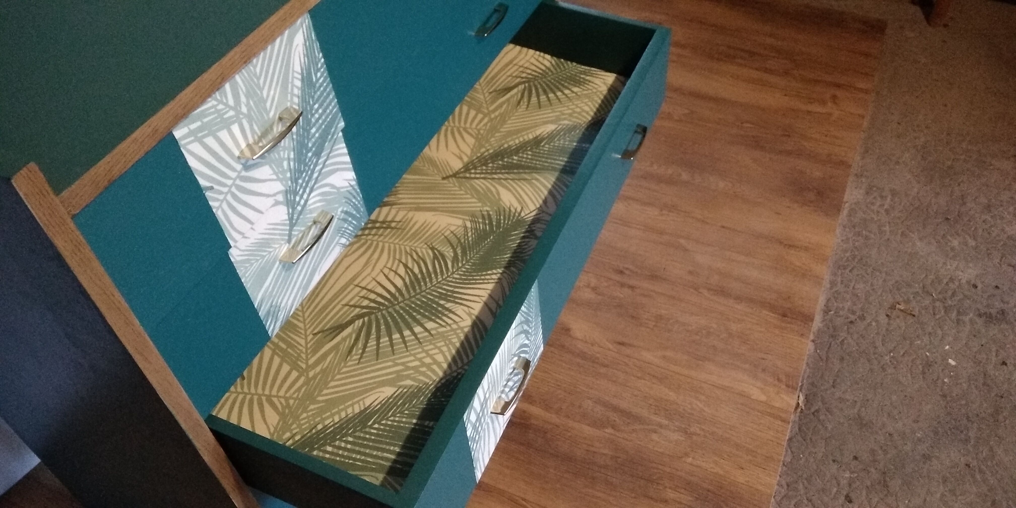 Vintage Scandinavian style chest of drawers