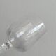 Set of 6 chiseled crystal liqueur glasses