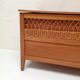 Banc coffre en rotin