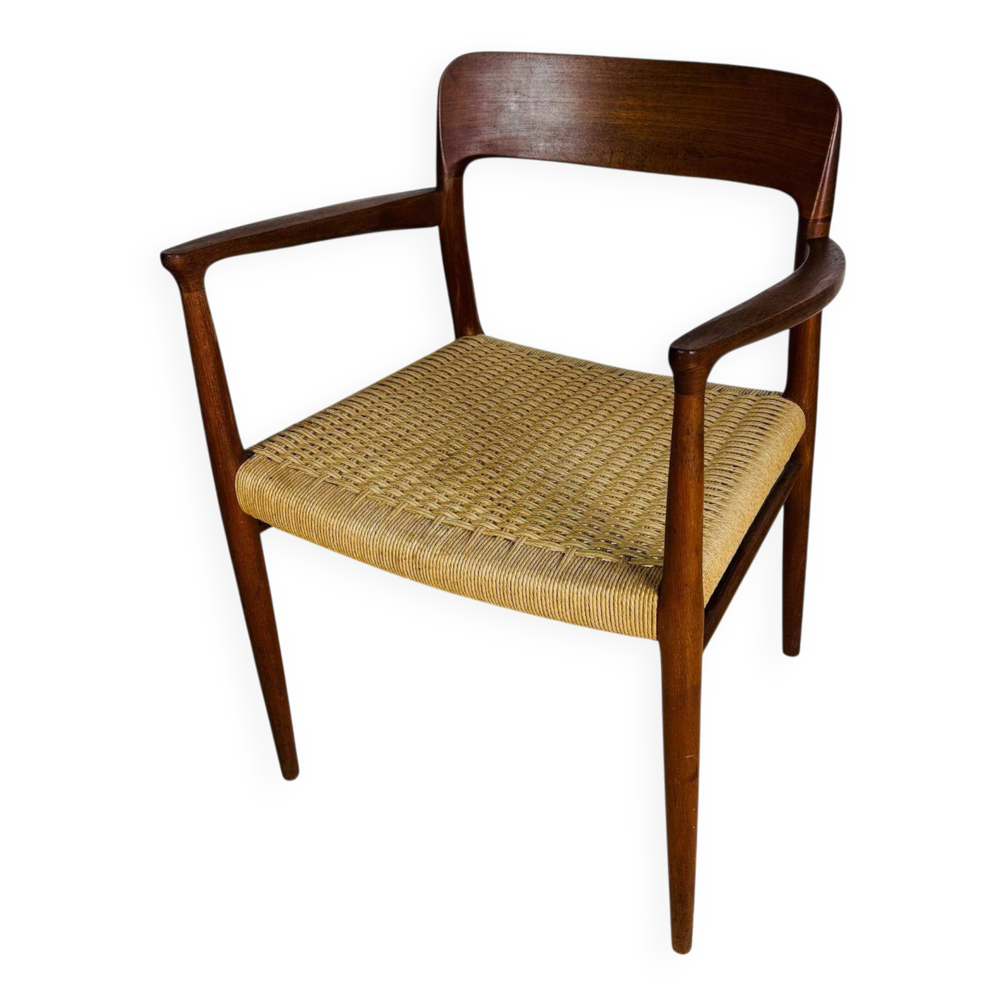Chaise modèle 56, Niels O. Møller pour J.L. Møllers Møbelfabrik, Danemark années 1950