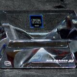 Ancient sevre crystal ashtray Air France 1970