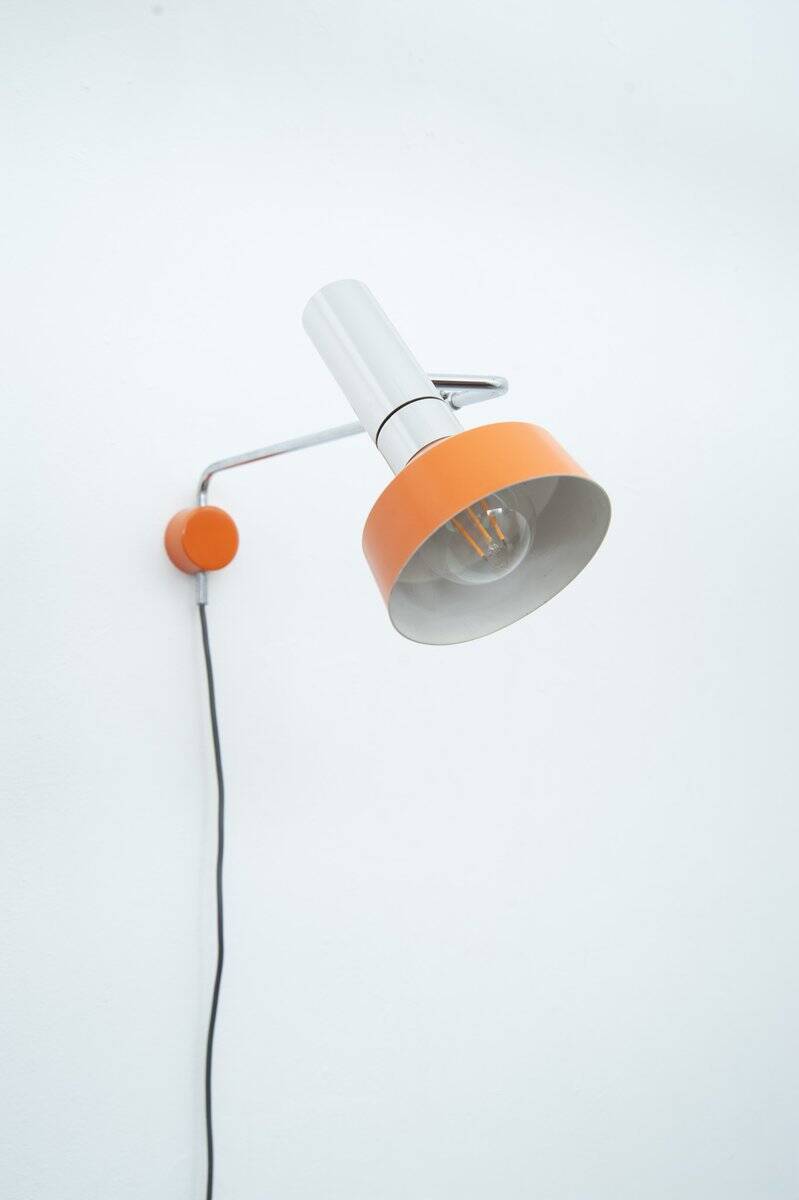 Set of 2x Minilux wall lamps by Rosemarie & Rico Baltensweiler, 1960s
