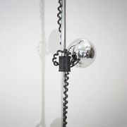 Lampe de sol chrome allant du sol au plafond, années 1970