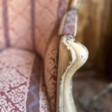 Antique Louis XV style bench – Napoleonic III period – 110 cm