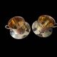 Pair of Limoges porcelain lunches
