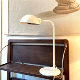 White metal desk lamp