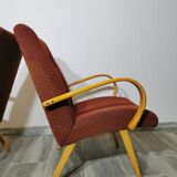 Paire de fauteuils by Jaroslav Smidek