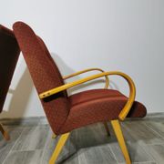 Paire de fauteuils by Jaroslav Smidek