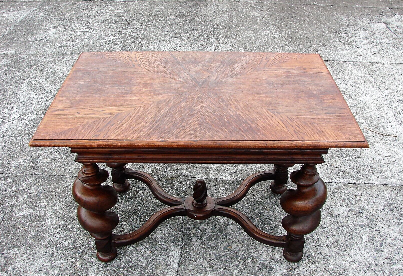 Oak table, 1950s