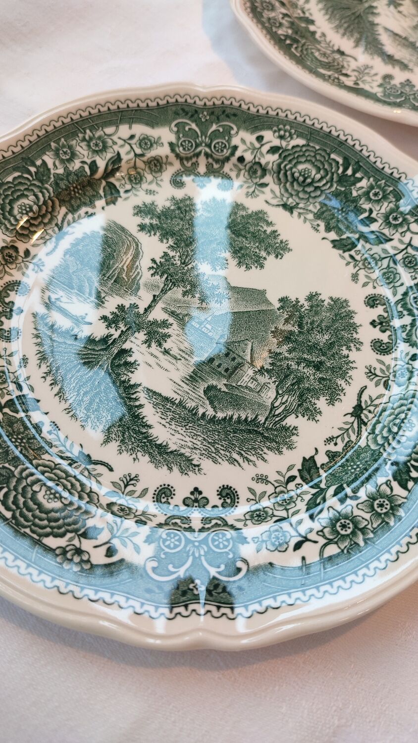 6 plates Villeroy and Boch model Burgenland
