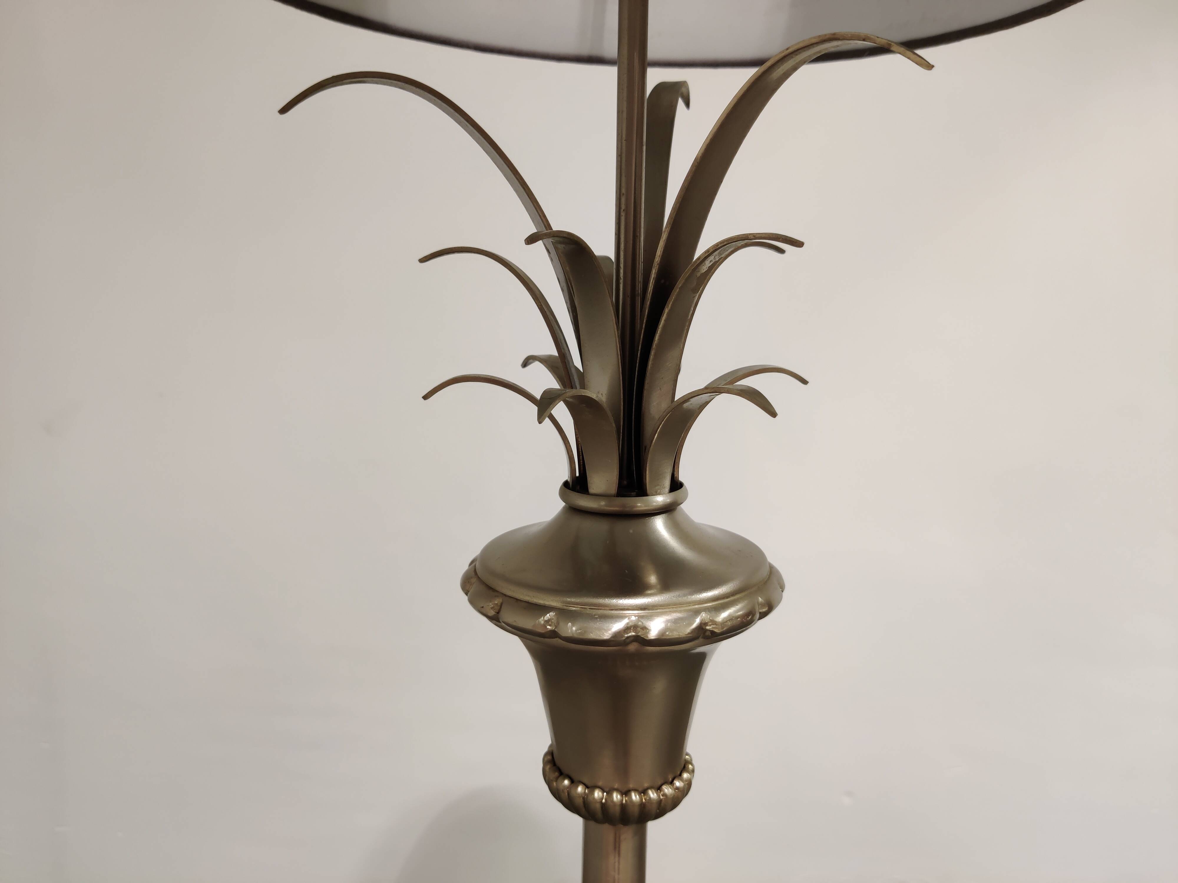 Vintage pineapple leaf floorlamp, 1970s