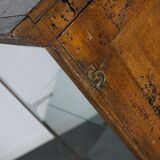 Mahogany showcase painted at the end of the nineteenth century