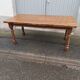Solid oak farmhouse table