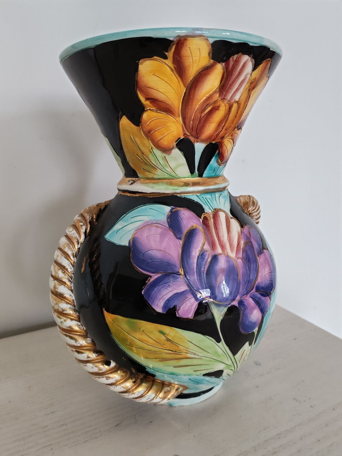 Vintage Vallauris vase