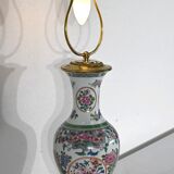 Porcelain lamp of china and brass – early twentieth century