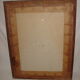 Mirror frame wood art nouveau