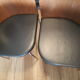 Compact dining area "fusion" table & 4 chairs