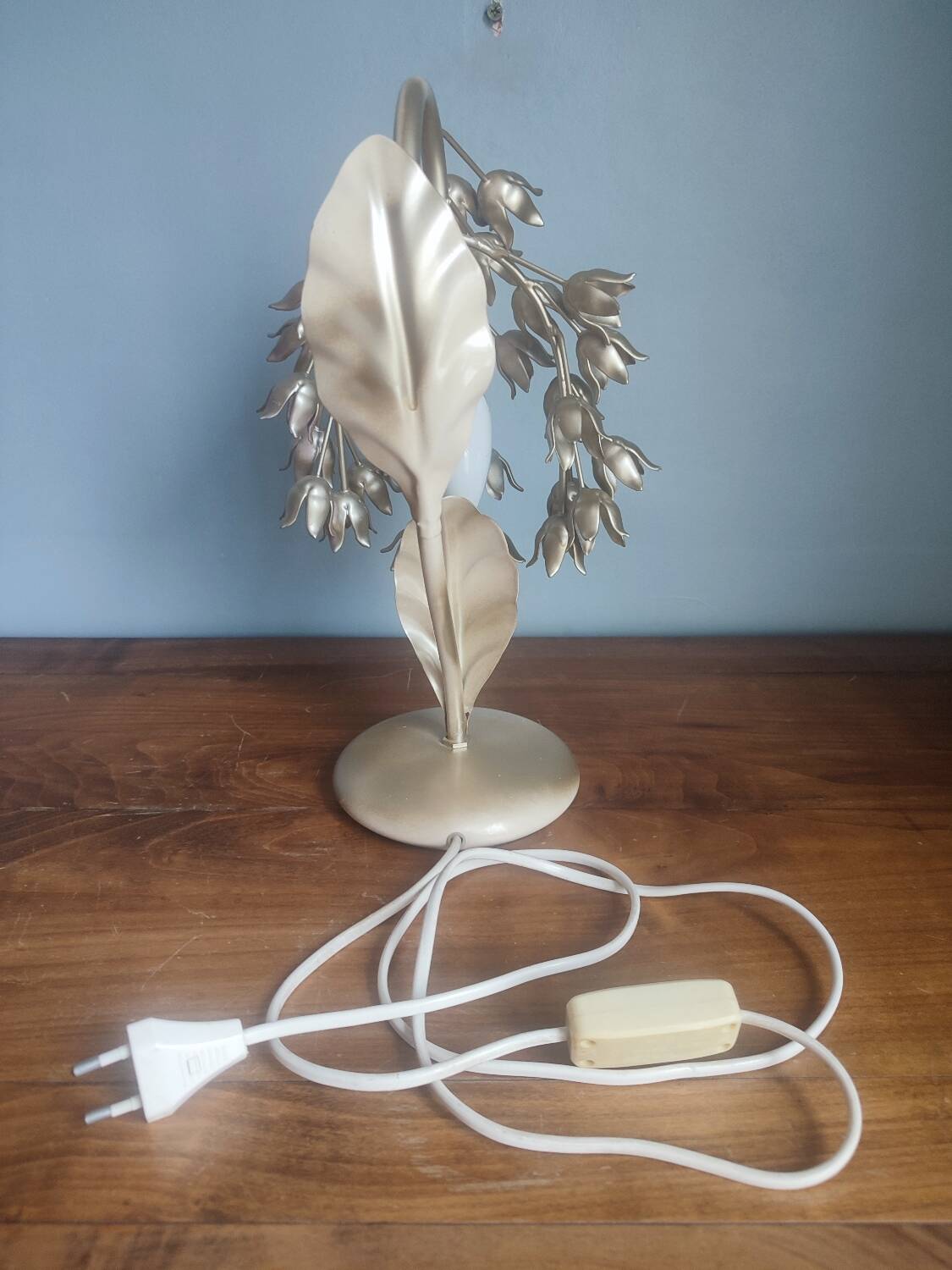 Vintage metal table lamp