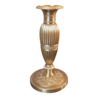 Bougeoir en bronze fin XIXe de style Empire