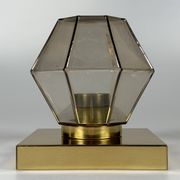 1960s 1970s Wall Sconce Wall Light from Glashütte Limburg Germany Design