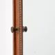 Wooden Wall‑Mounted Shaving Cabinet with Drawer, Belgium, circa 1920