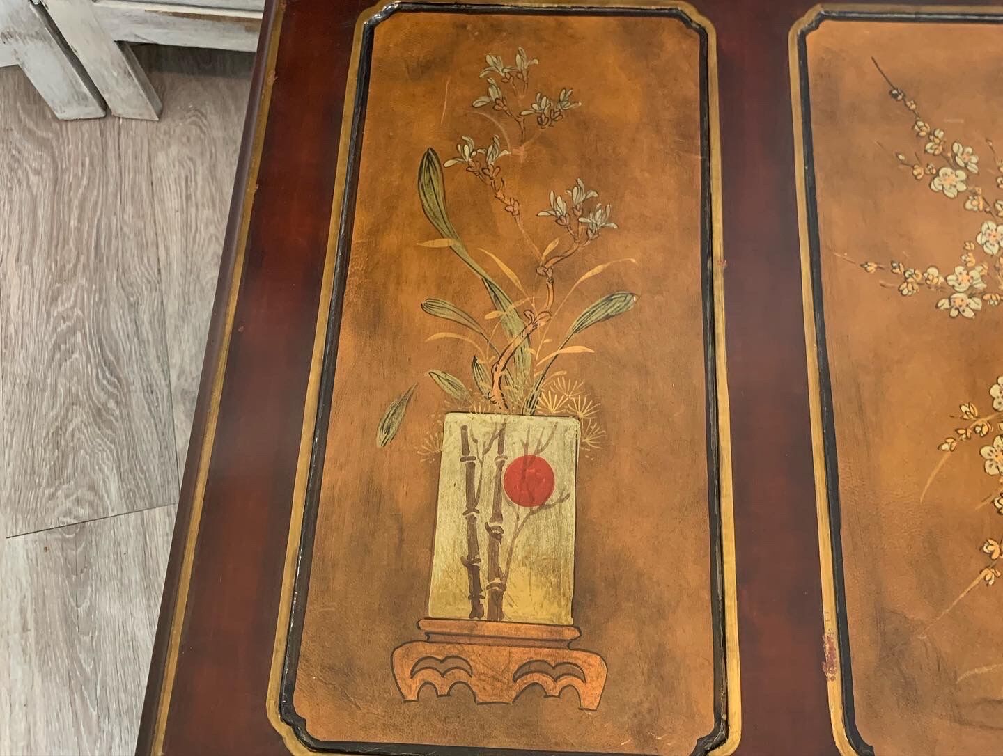 1960s Chinese style lacquered coffee table