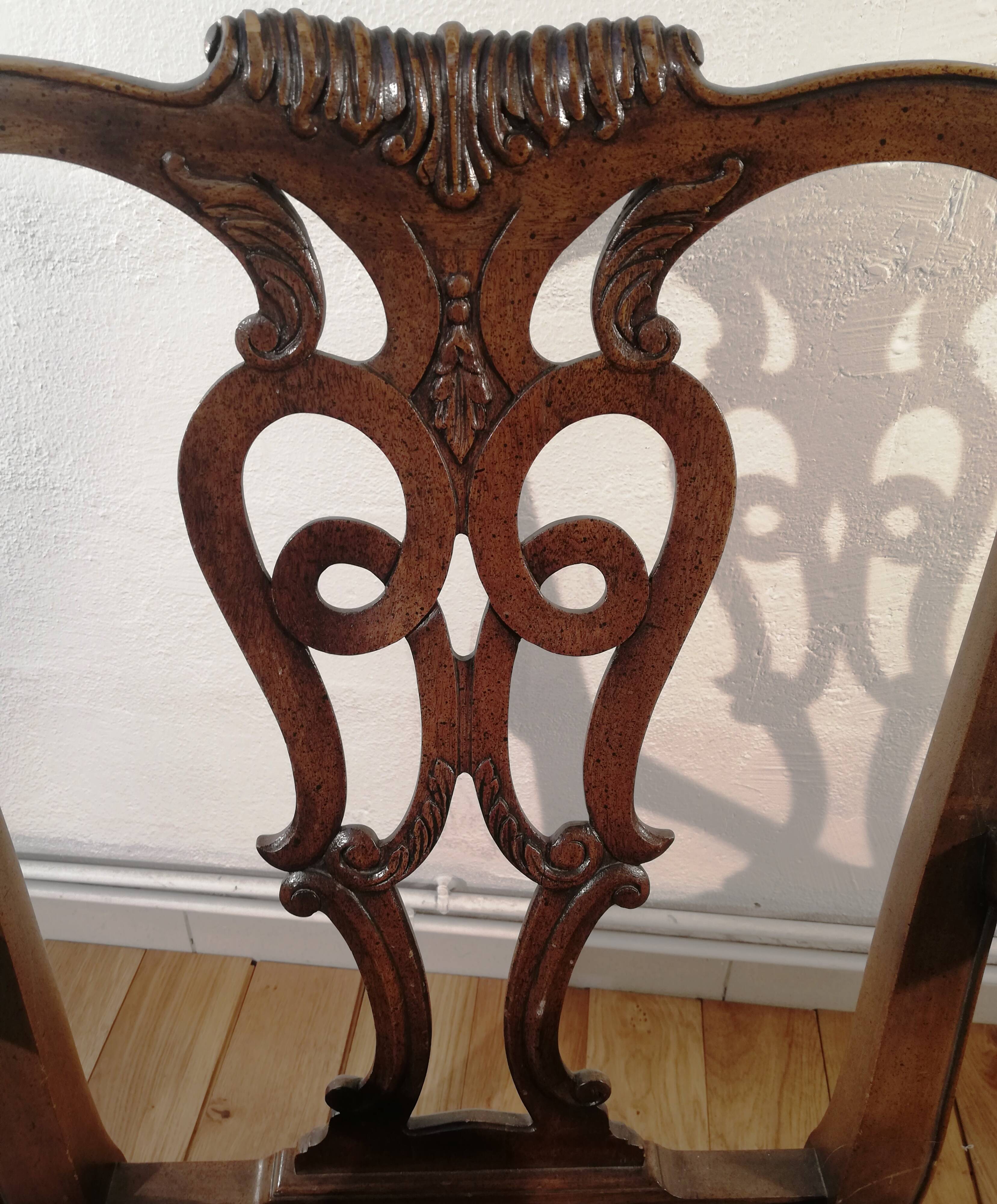 Chippendale office chair