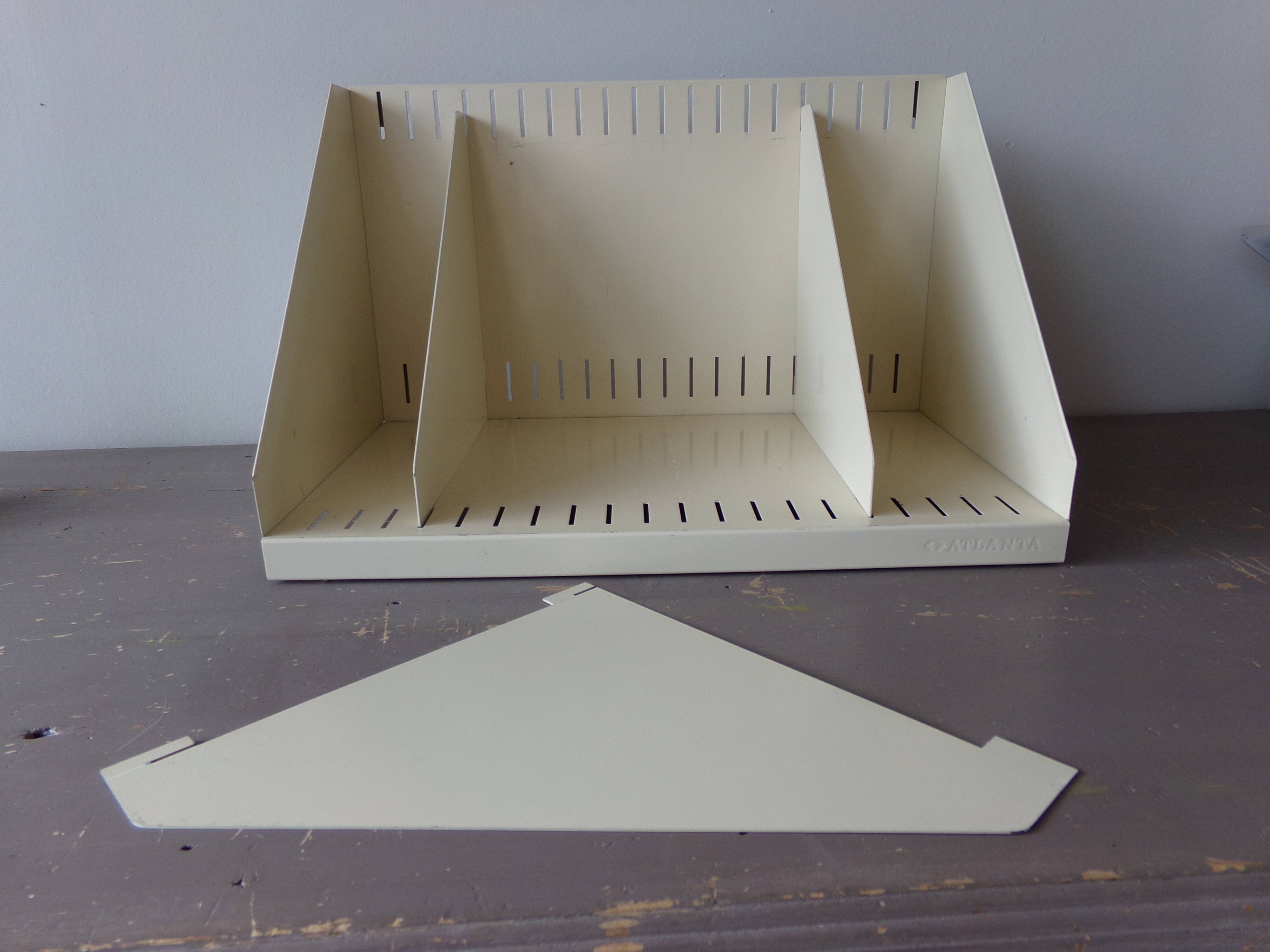 Metal shelf - atlanta office sorter