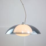 Vintage Blue Ufo Space Age Lamp from Guzzini, 1970s