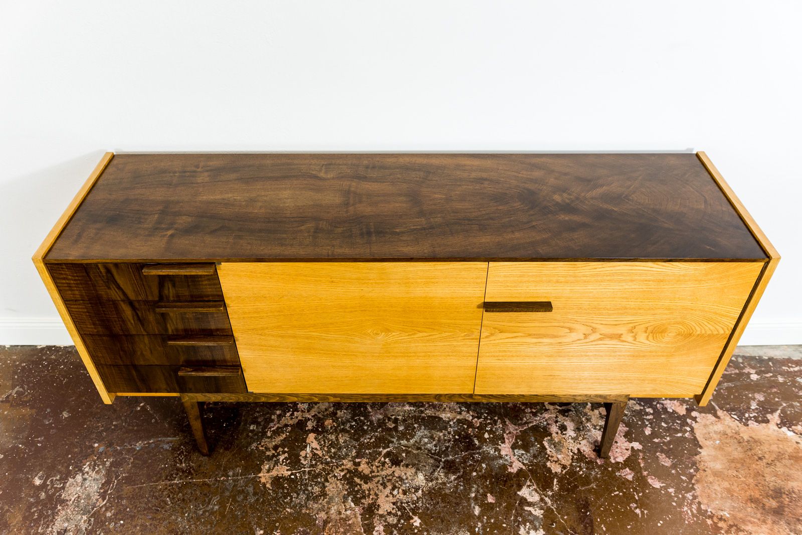 Vintage sideboard by František Mezuláník fo Up Zavody, 1960s