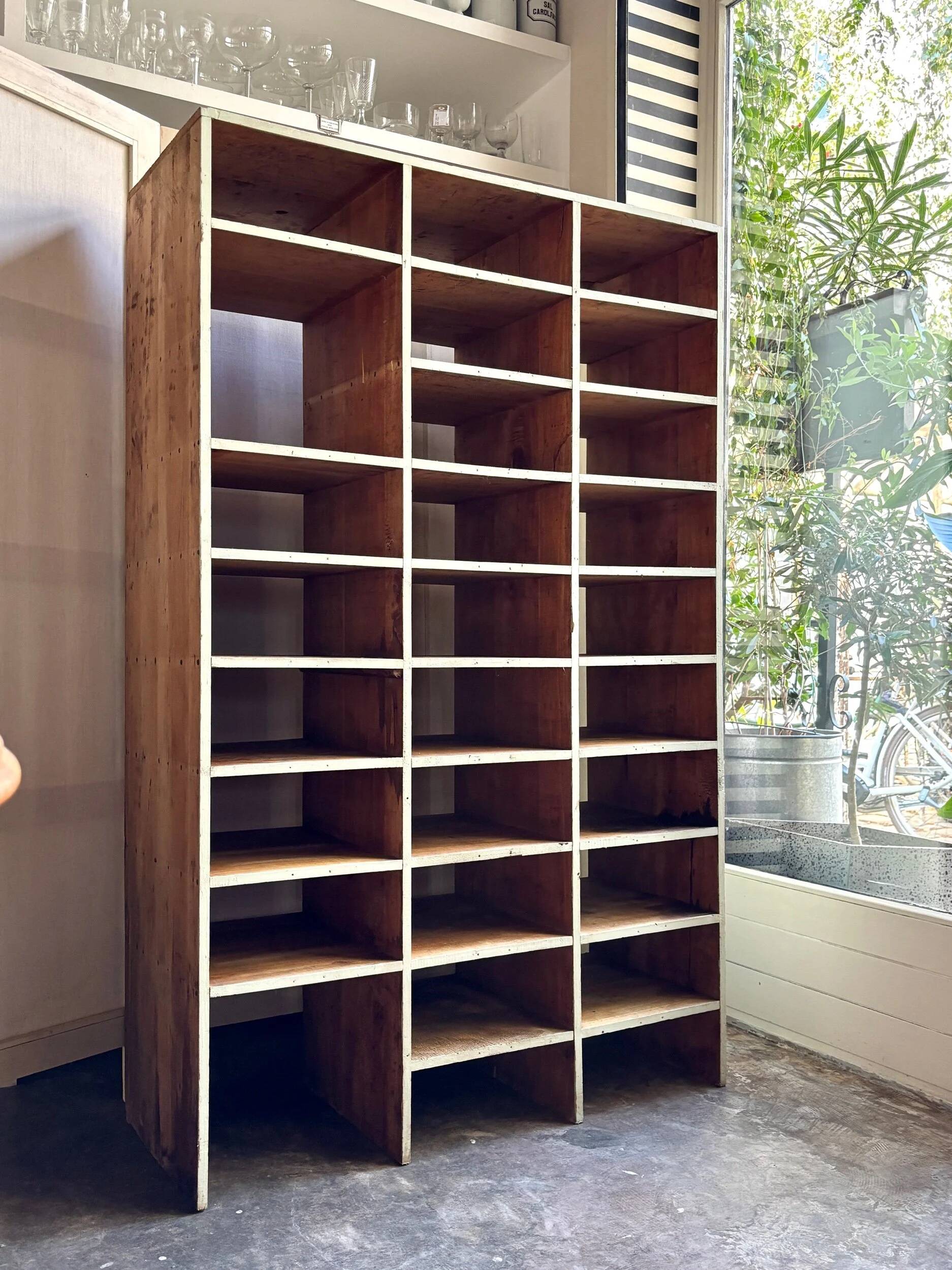 Bookcase, wooden storage unit