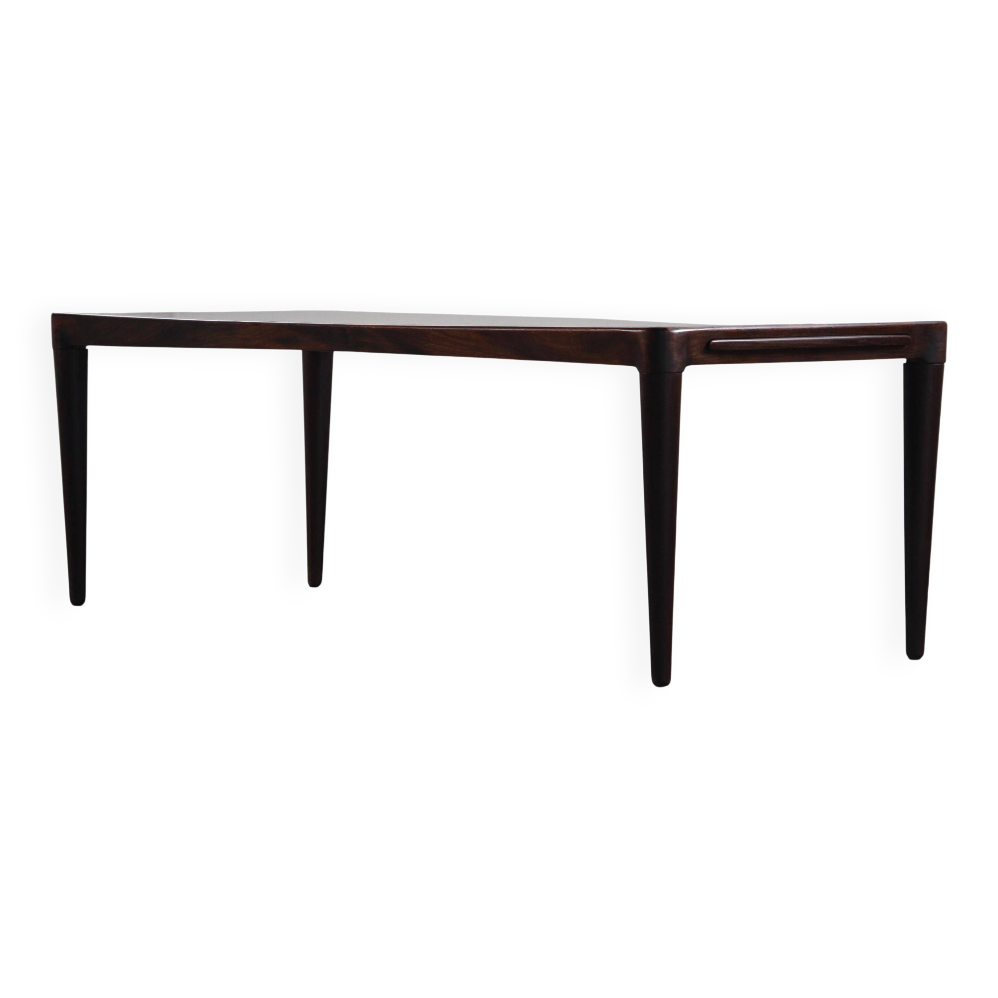 Vintage 1960s Rosewood Coffee Table, B.C. Møbler Vejle, Denmark