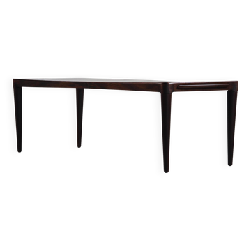 Vintage 1960s Rosewood Coffee Table, B.C. Møbler Vejle, Denmark