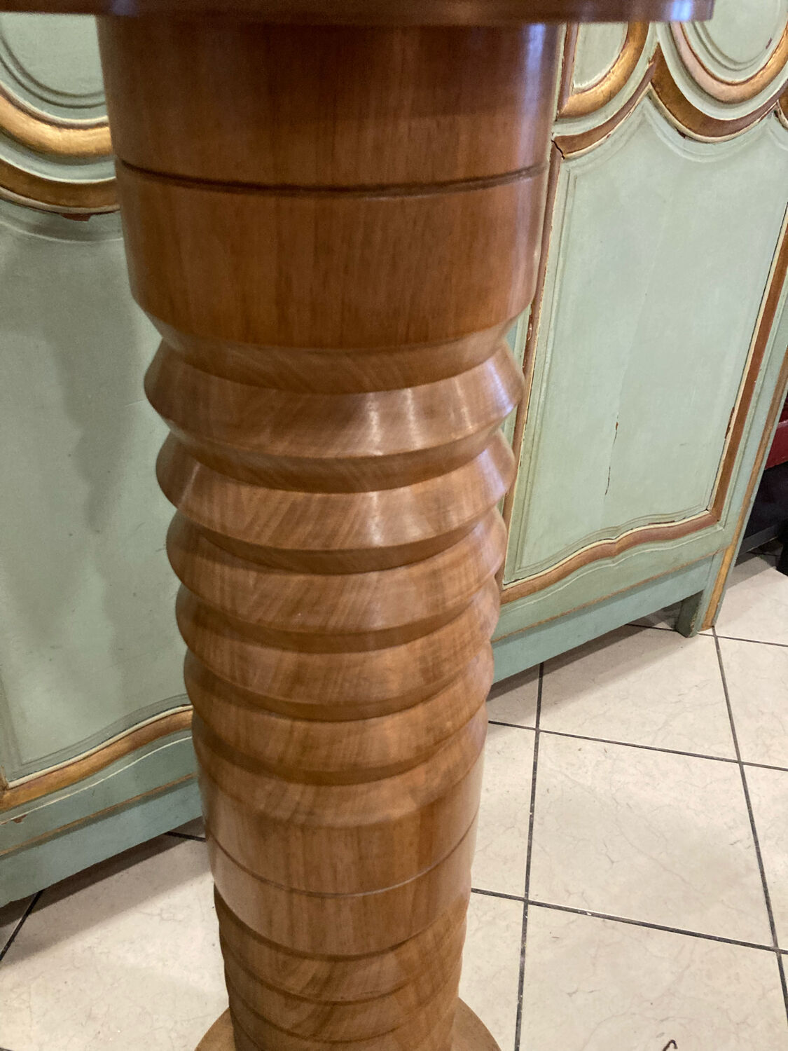 Wooden column