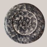 Decorative ceramic plate from Vallauris - Jean Jalu - Bird Decoration St