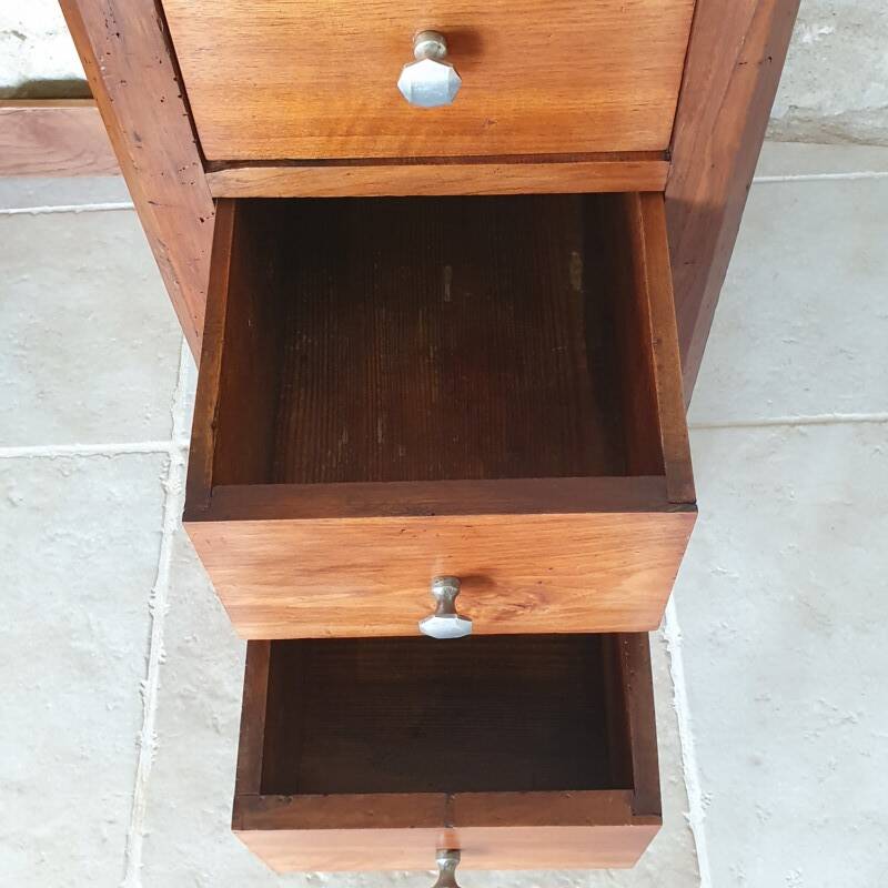 Bureau en chêne et noyer