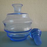 Liqueur service carafe crystal glasses bohemian crystal glasses