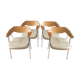 4 armchairs by Robin Day 675 reedition Habitat